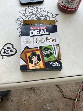 Monopoly, Monopoly Deal Harry Potter Card Game, Family Fun - .com,